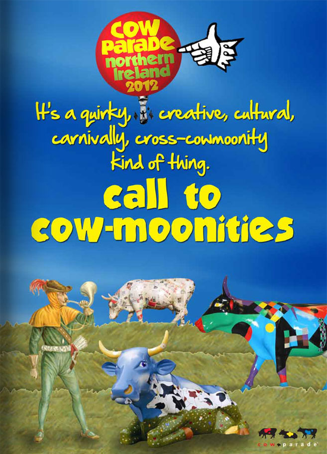 Cow Parade Arts Event Brochure