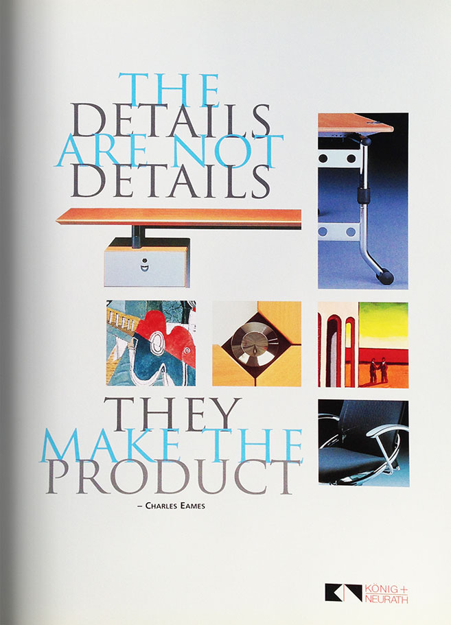 König & Neurath Furniture Product Brochure