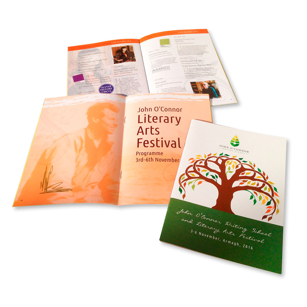 John O'Connor Literary Arts Festival Programme