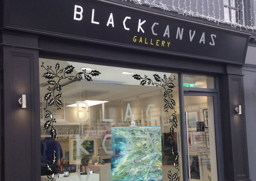 Black Canvas Gallery façade
