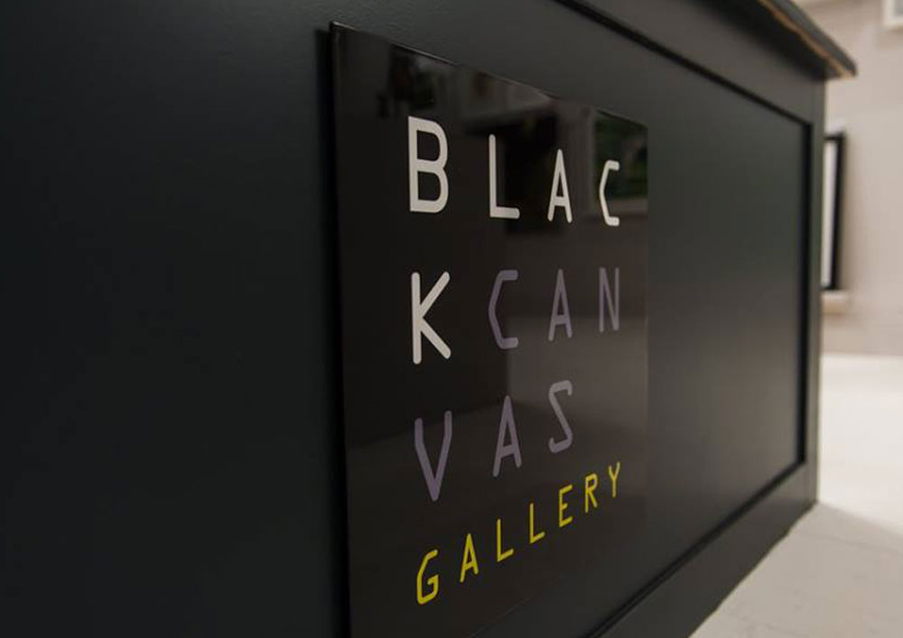 Black Canvas Gallery reception