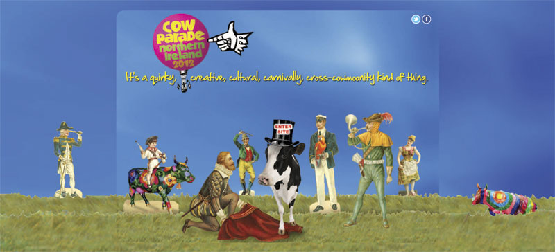 CowParade home page