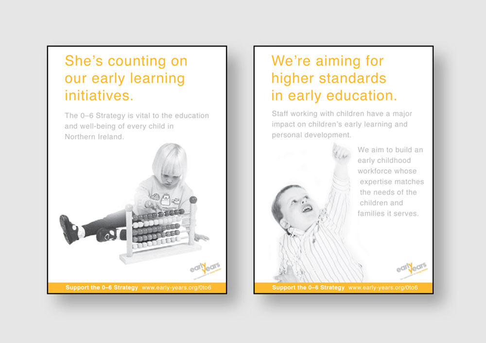 Early Years poster campaign