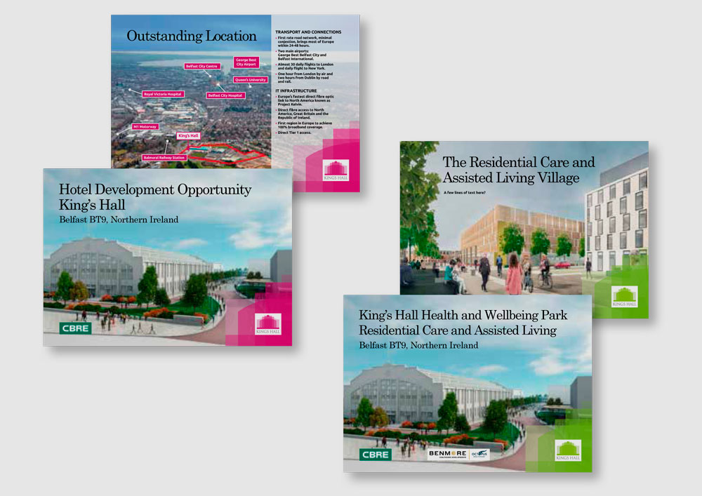 Kings Hall brochures