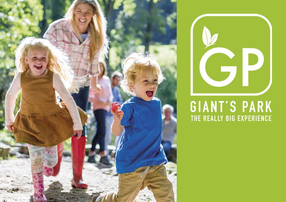 Giant's Park branding by AB3 Design