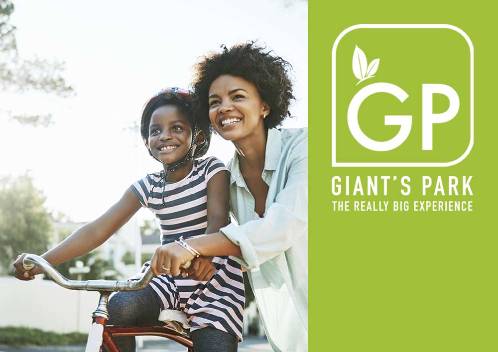 Giant's Park branding by AB3 Design