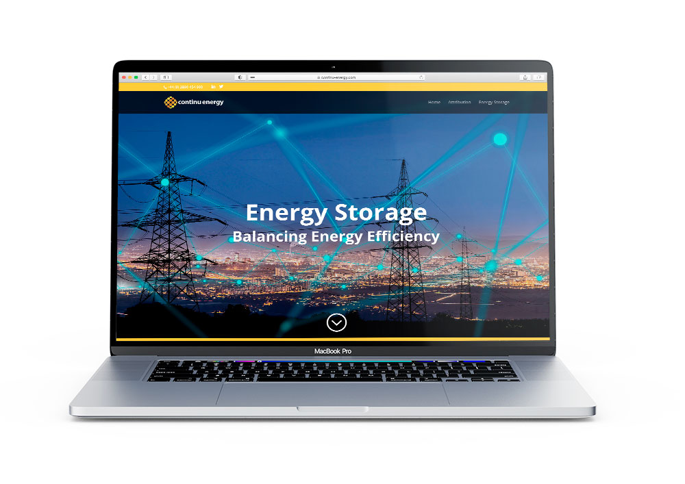 Continu Energy website