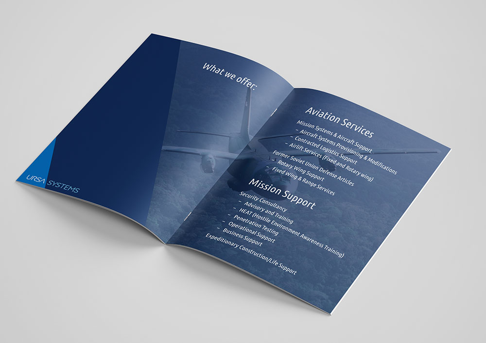 URSA Systems marketing literature