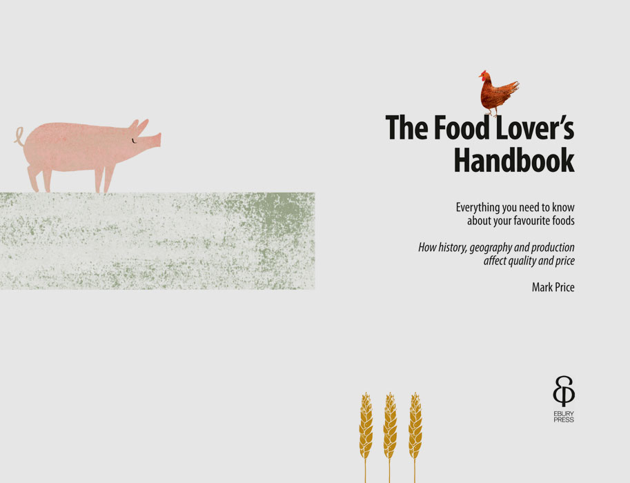 The Food Lover's Handbook - book design by AB3