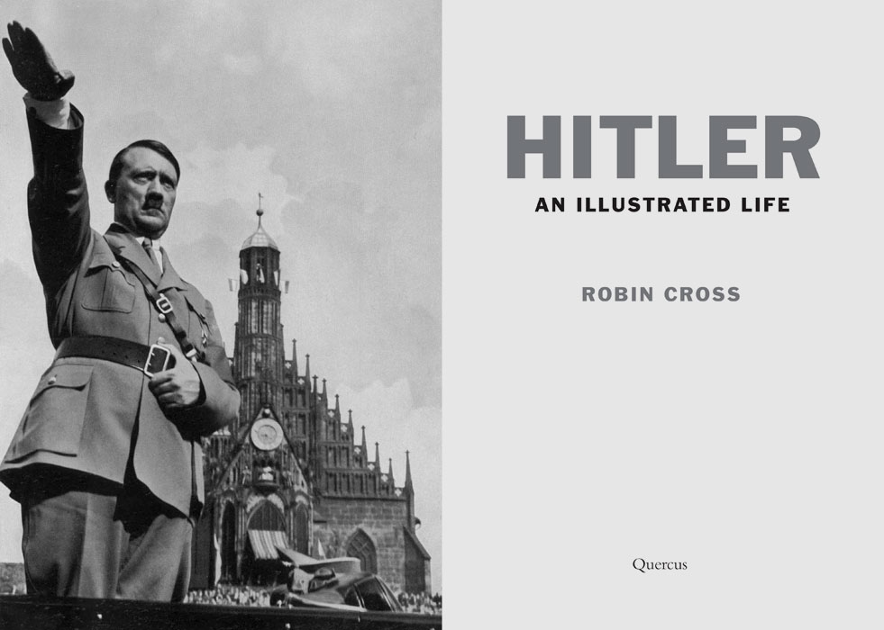 Hitler: An Illustrated Life book design by AB3